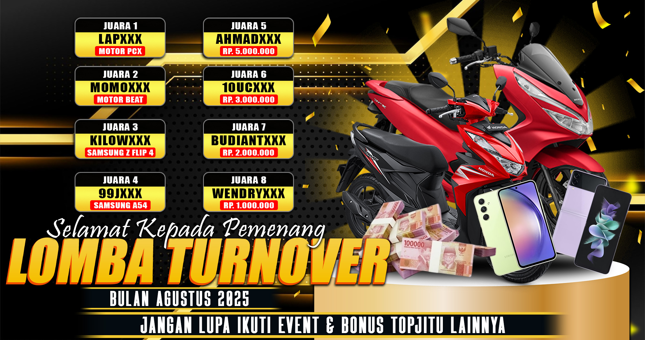 PEMENANG LOMBA TURNOVER